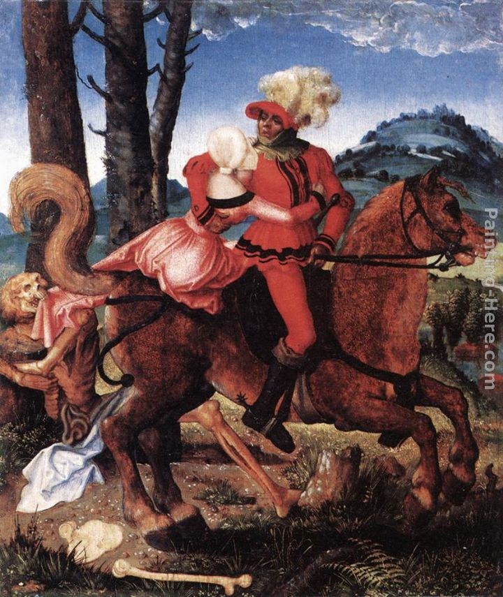 Hans Baldung The Knight, the Young Girl, and Death